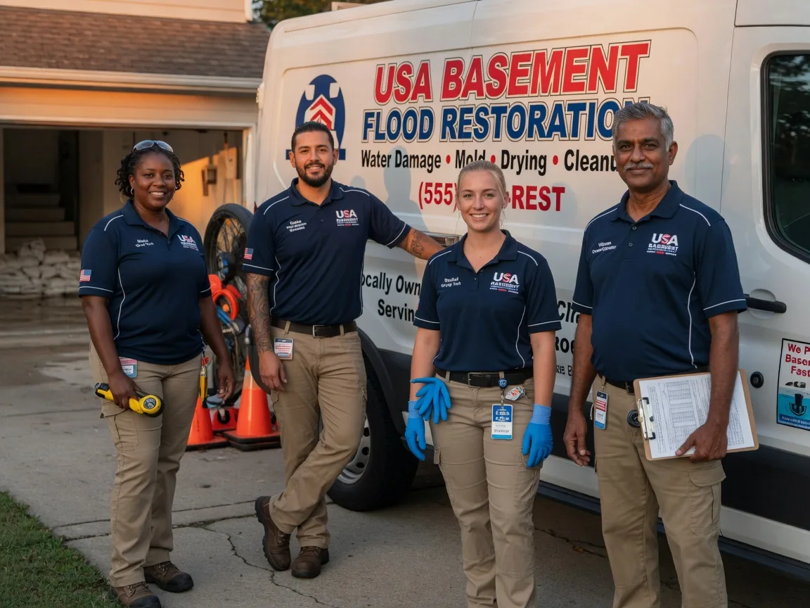 Basement Flood Cleanup company in Blue Mountain, MS